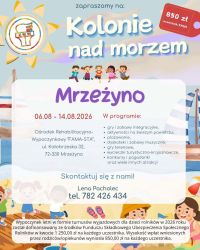 Mrzeżyno w terminie 06-14.08.2026r.